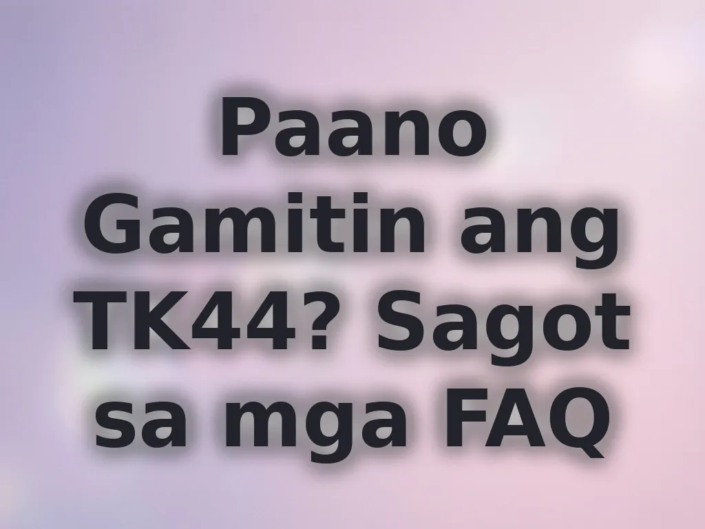 FAQ Guide